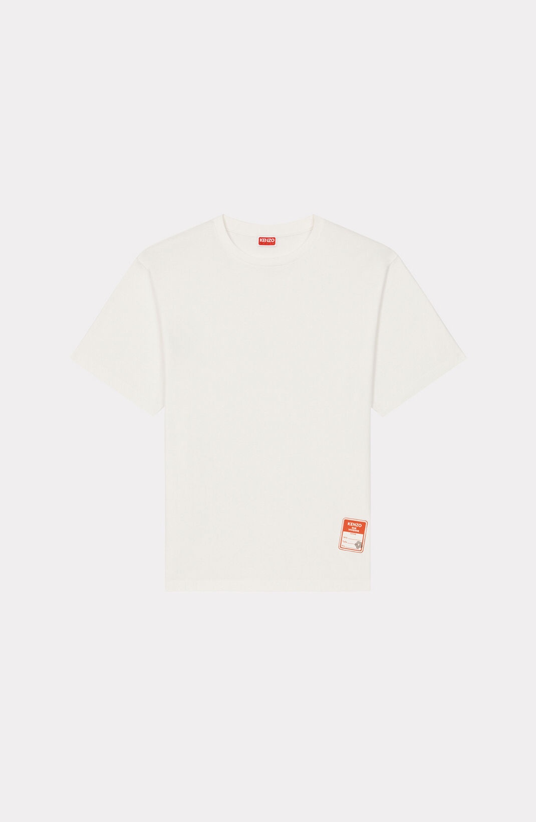 Oversize 'vintage label' t-shirt - 1