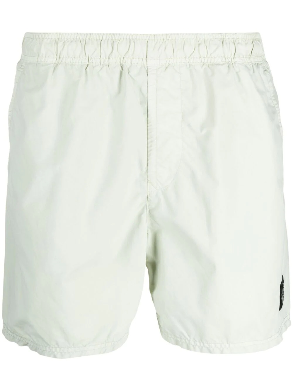 logo patch swim shorts - 1