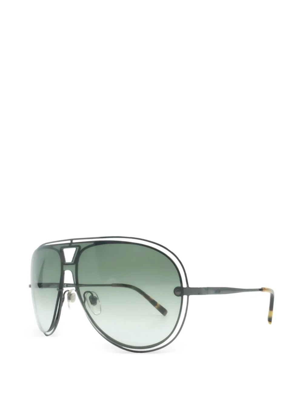 pilot double-frame sunglasses - 1