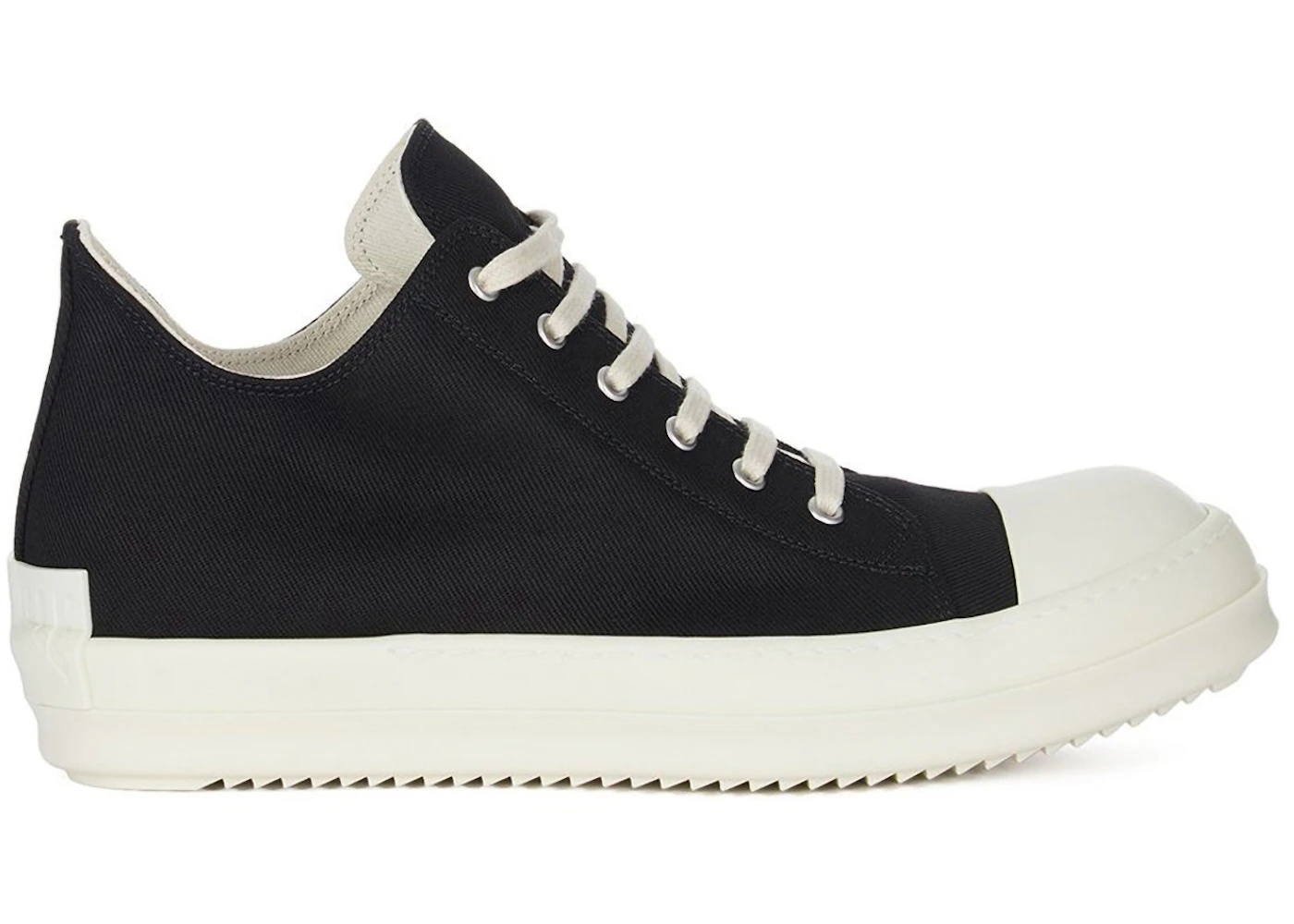 Rick Owens Porterville DRKSHDW Low Black Milk - 1