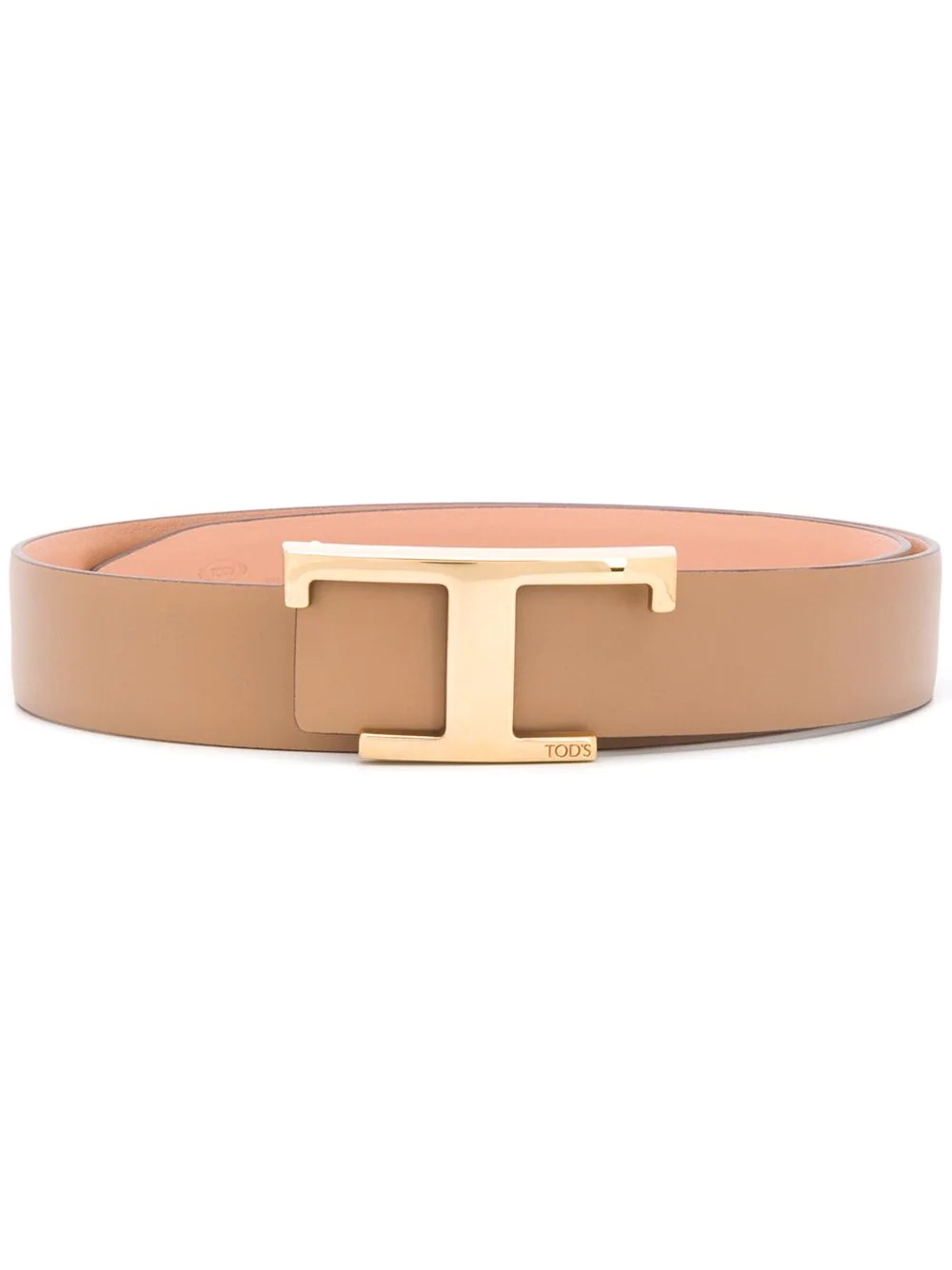 logo-buckle belt - 1