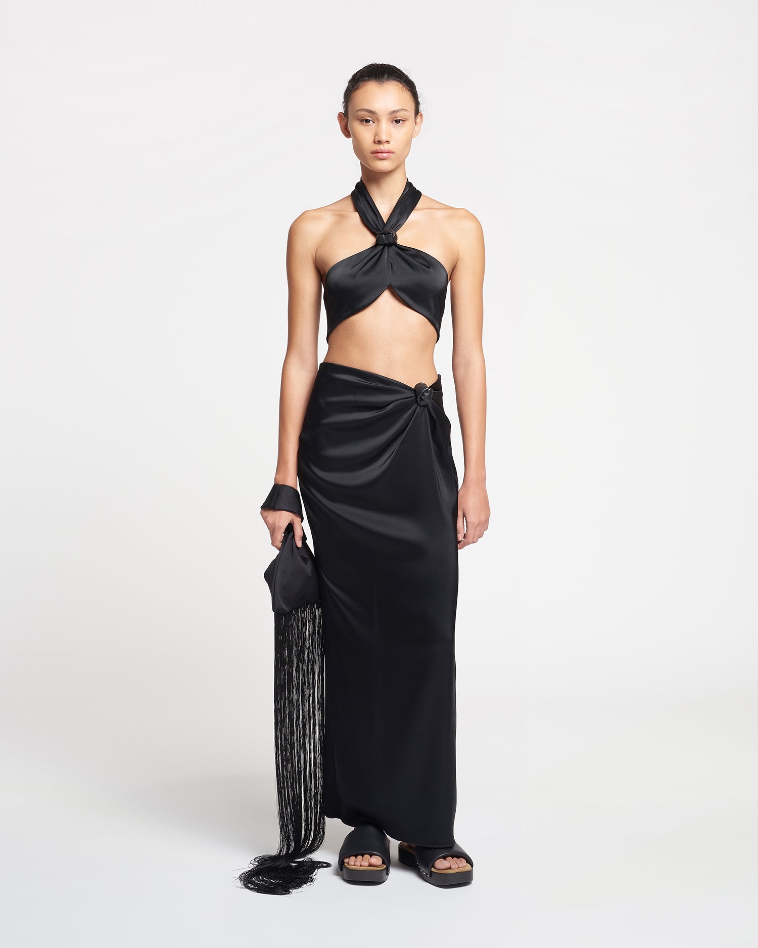 [NANUSHKA] ナヌーシュカ  スカート Skirt 送料関税込み Nanushka-Taina-Midi-Skirt---