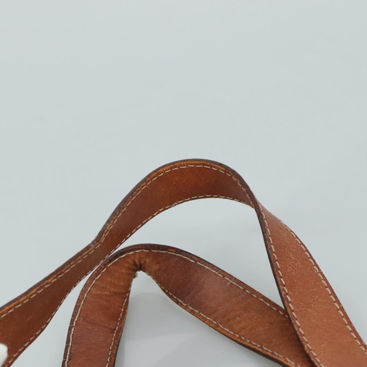 CELINE Macadam Canvas Hand Bag Pvc Leather Brown - 8