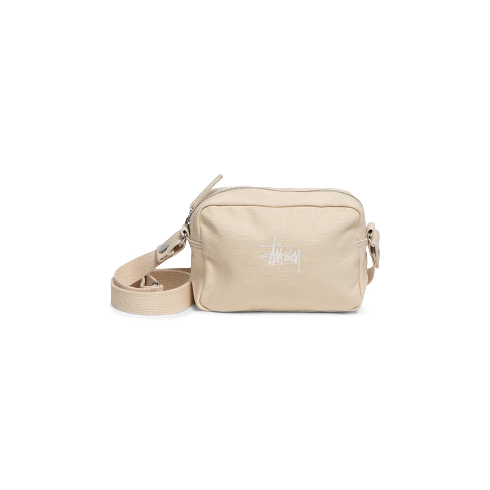 Stussy Canvas Side Pouch 'Natural' - 1
