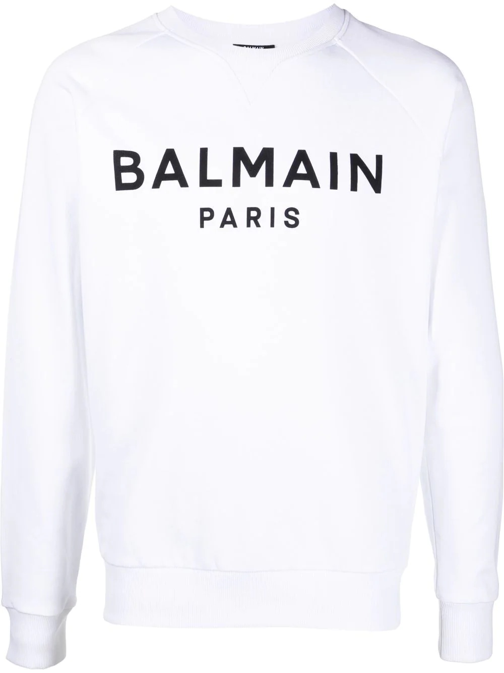 logo-print detail sweatshirt - 1