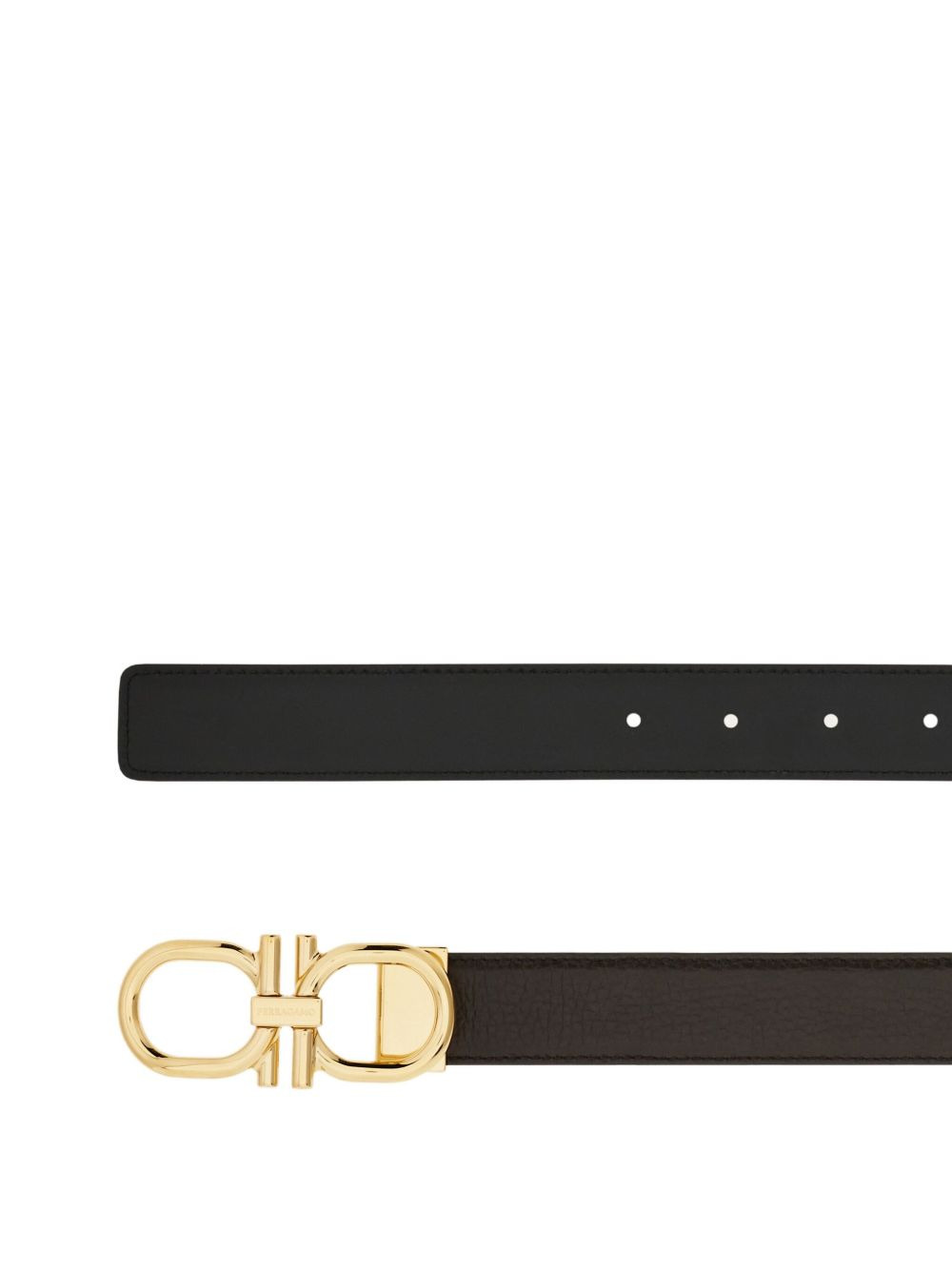 gancini-buckle reversible belt - 2