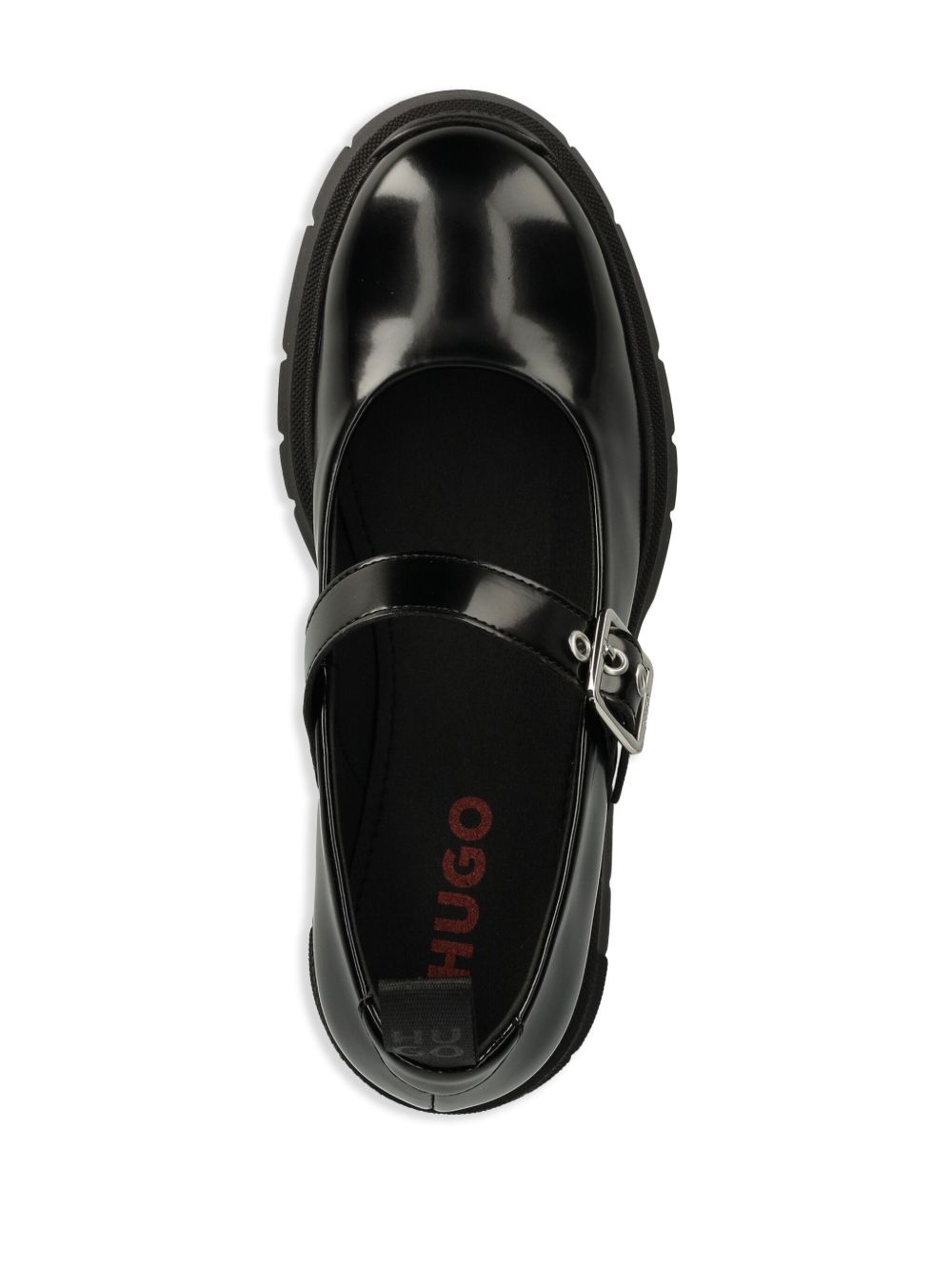 round-toe buckled brogues - 4