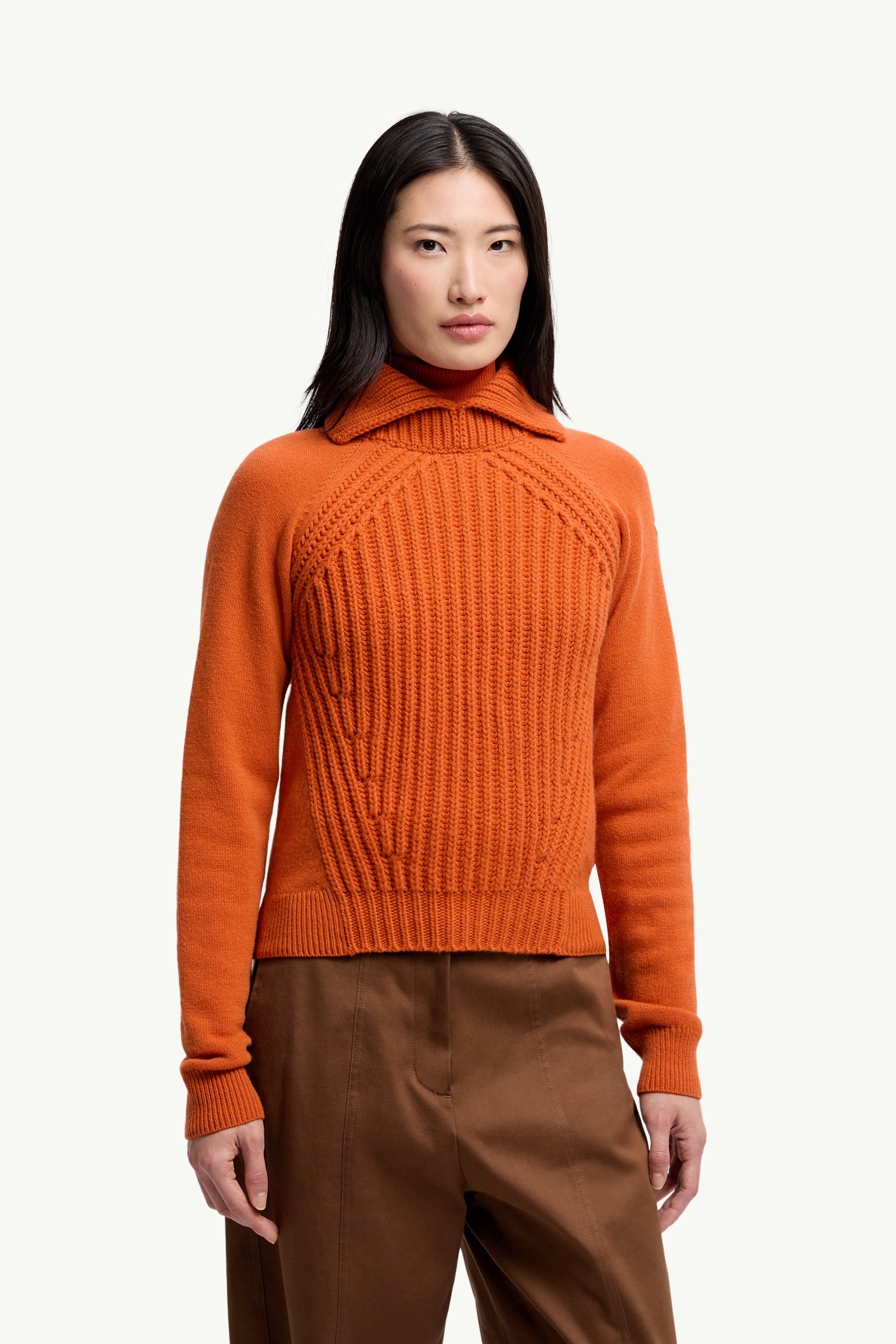 Wool & Cashmere High Collar Sweater - 3
