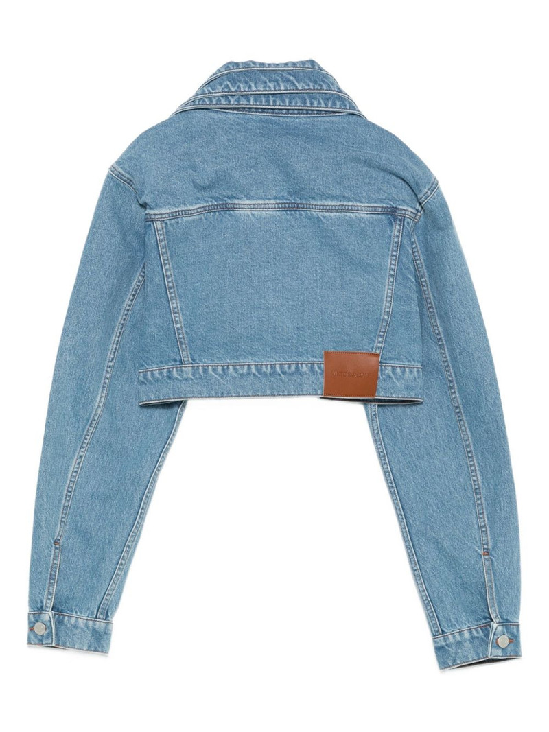 VIKTOR & ROLF triple layer denim jacket outlook