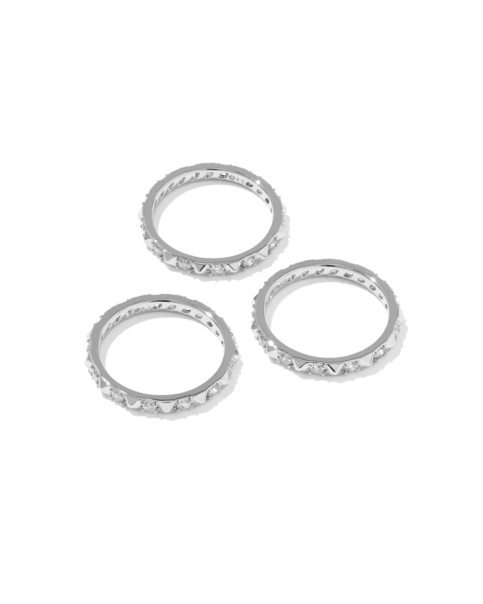 Fate Siver Ring Set of 3 - 1