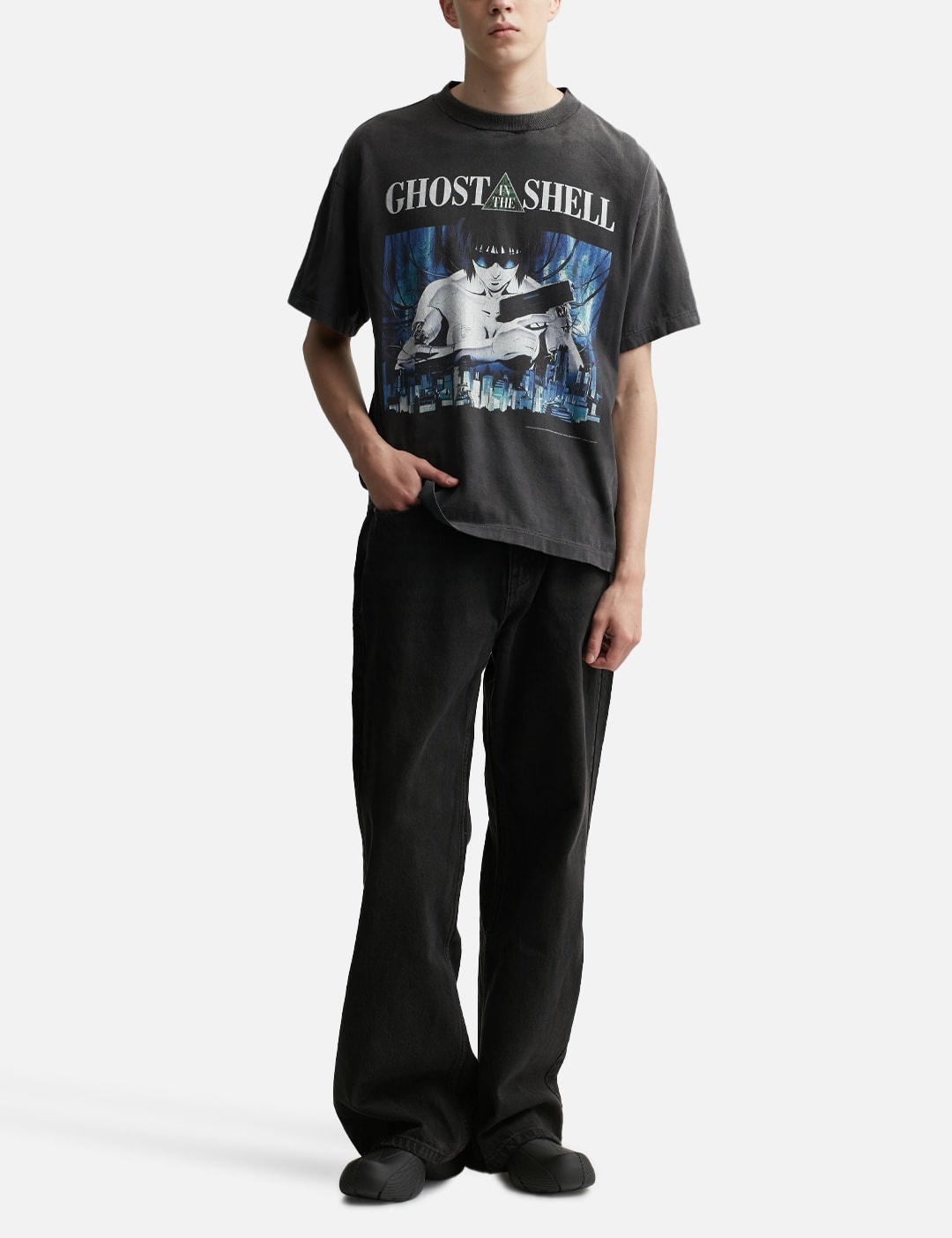 SAINT MICHAEL X GHOST IN THE SHELL T-SHIRT - 5