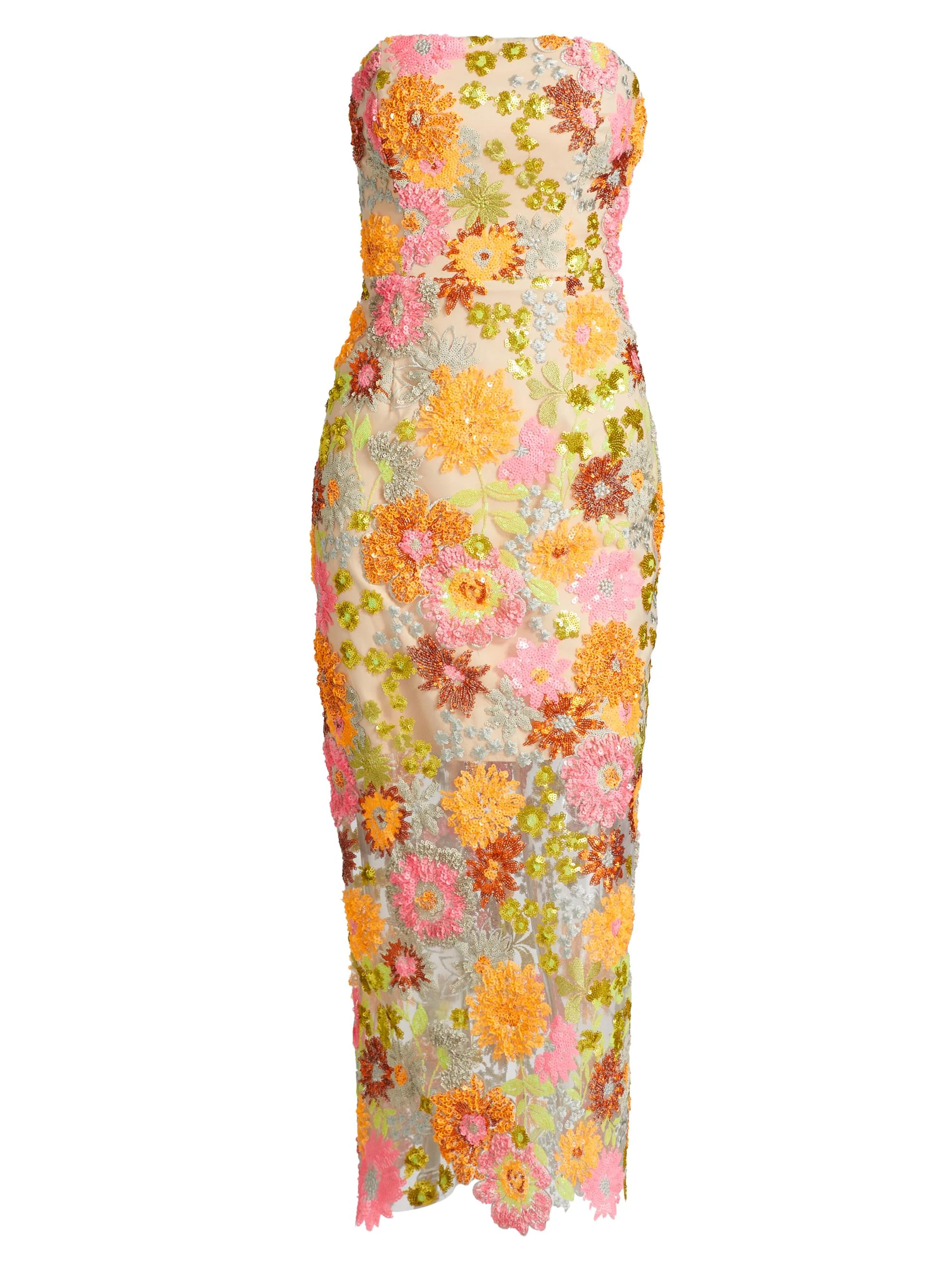 orange milly dress Orange Ruffle Tie Dress by Milly