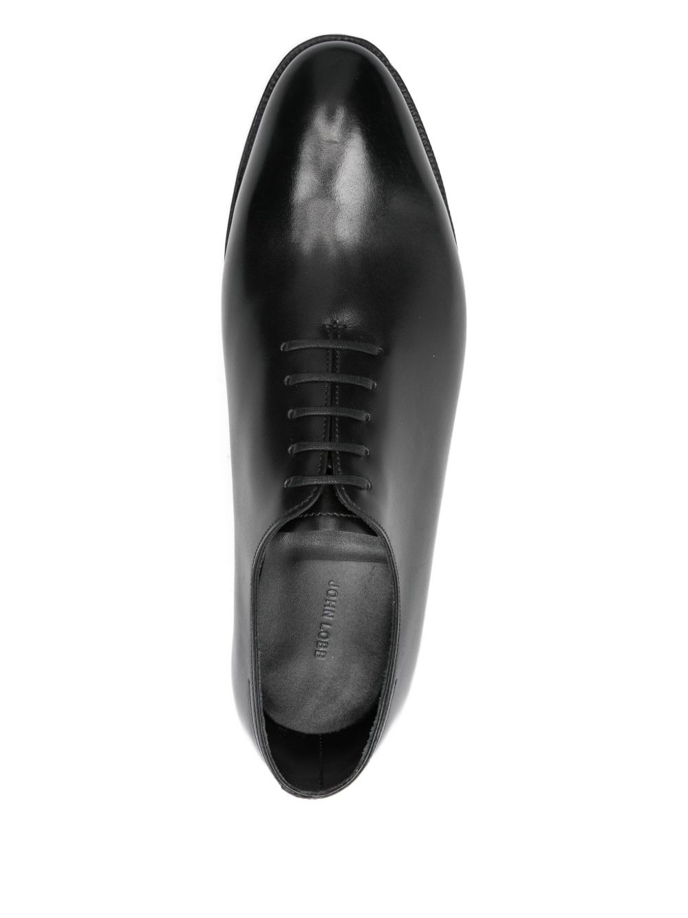 leather lace-up oxford shoes - 4