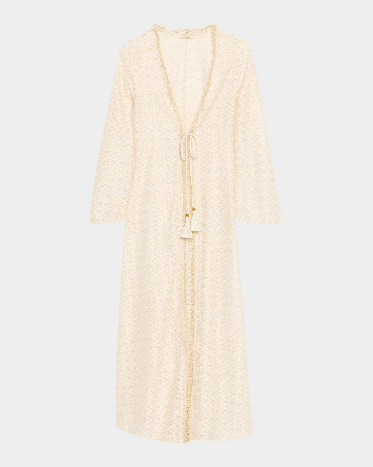 Fatima Metallic Knit Coverup - 1