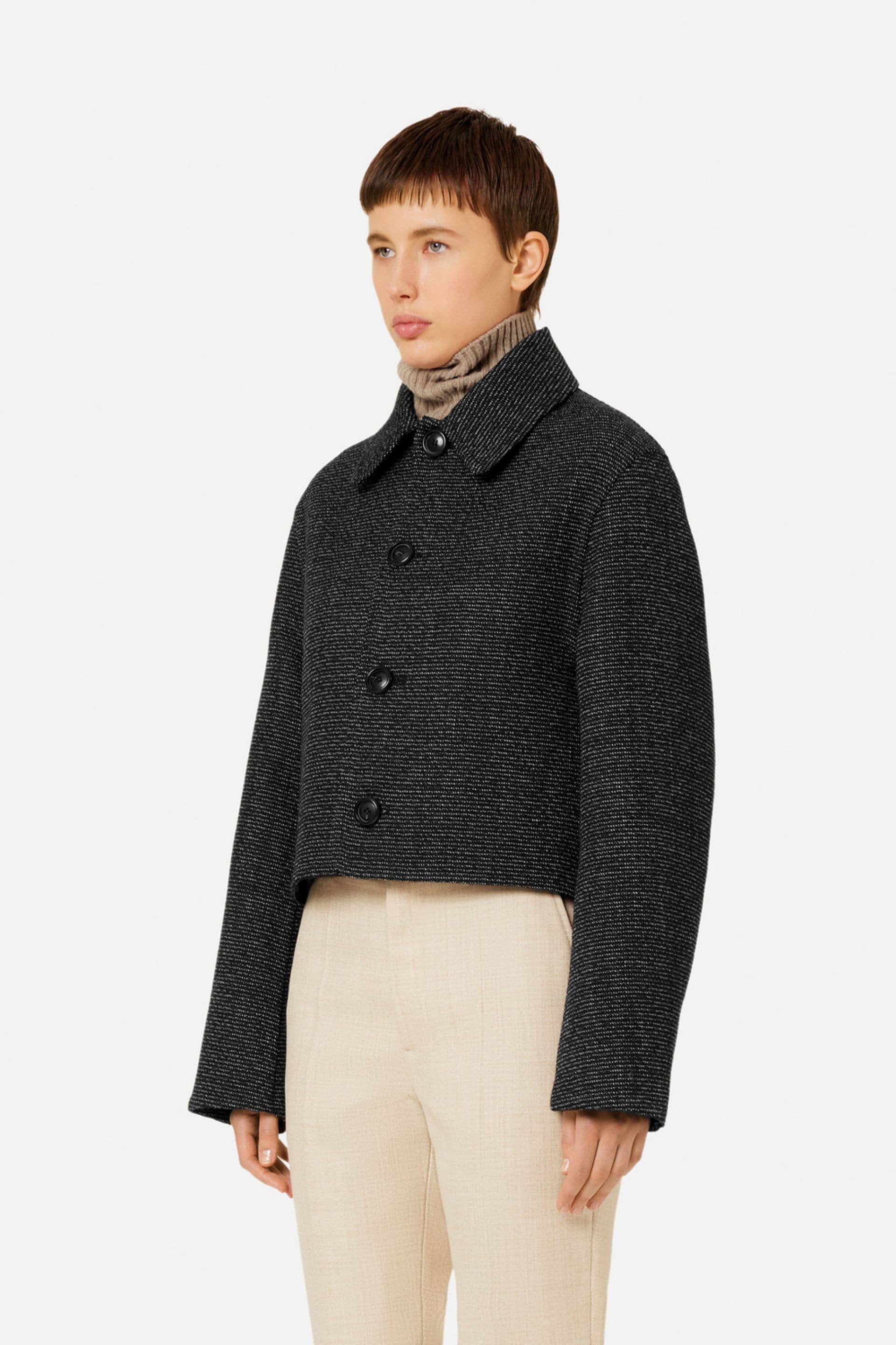 Double Face Short Jacket - 2