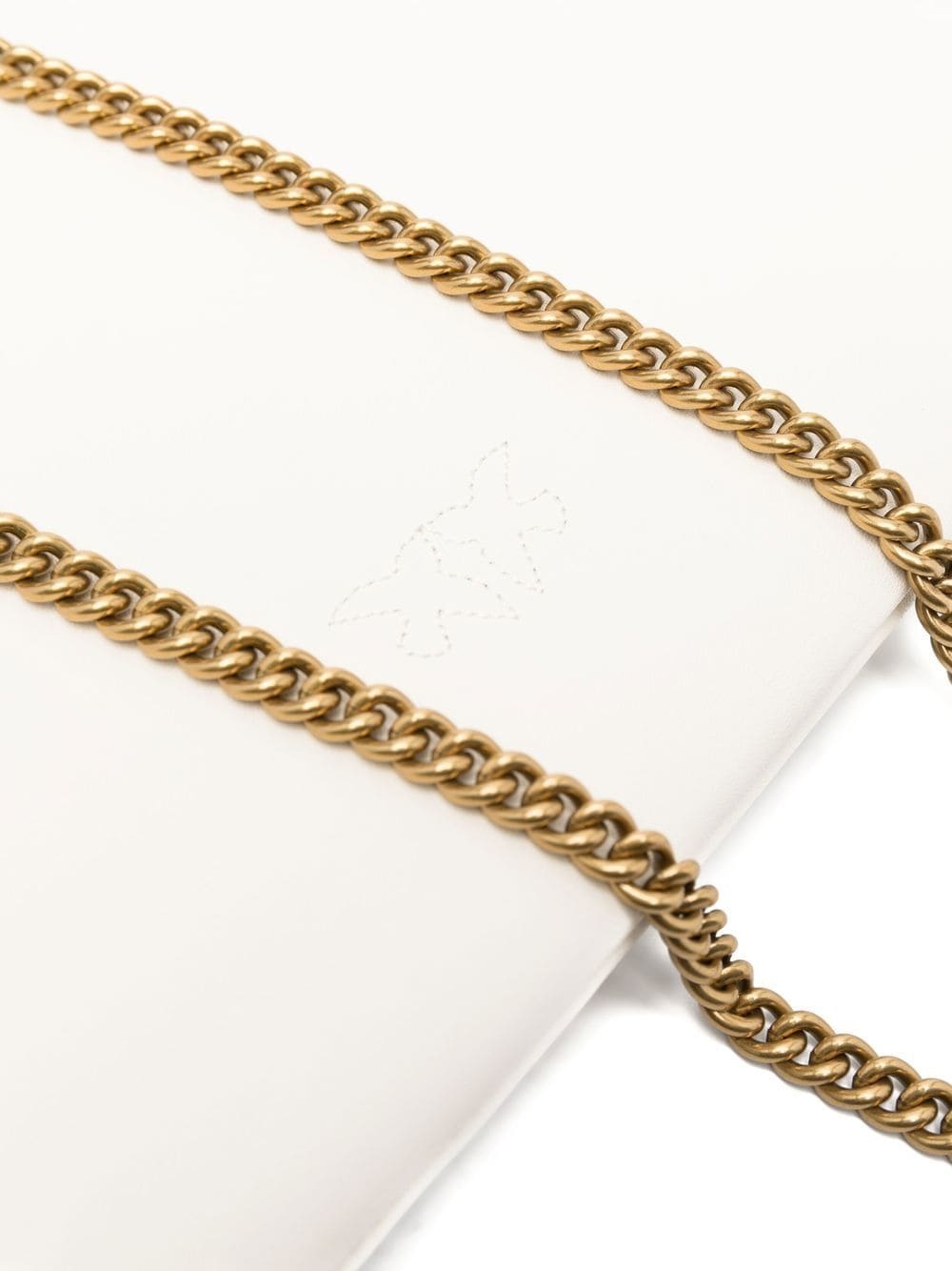 logo-plaque satchel bag - 4