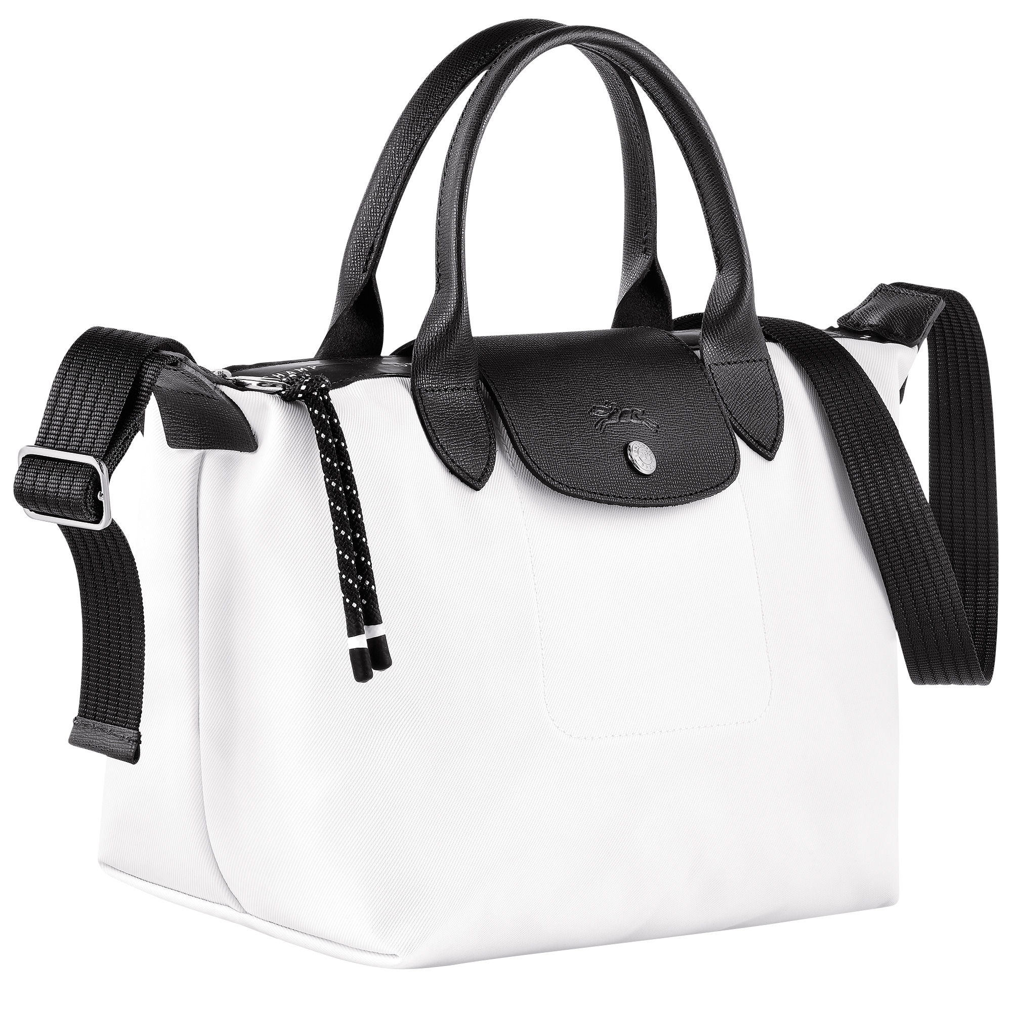 Le Pliage Energy S Handbag White - Recycled canvas - 3