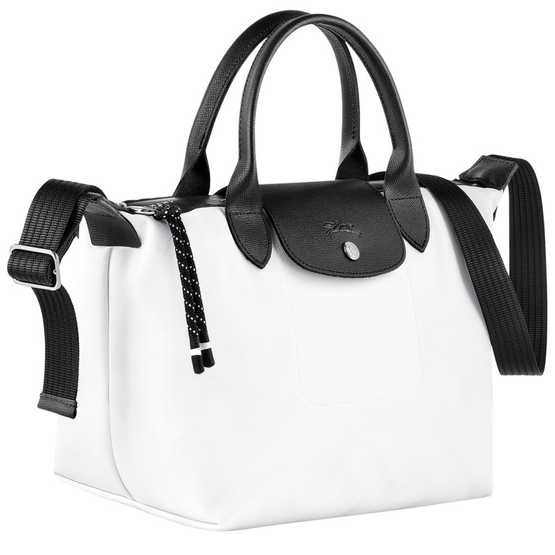 Le Pliage Energy S Handbag White - Recycled canvas 3