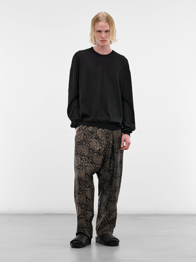 UMA WANG Asymmetric Cotton-Silk Long Sleeve outlook