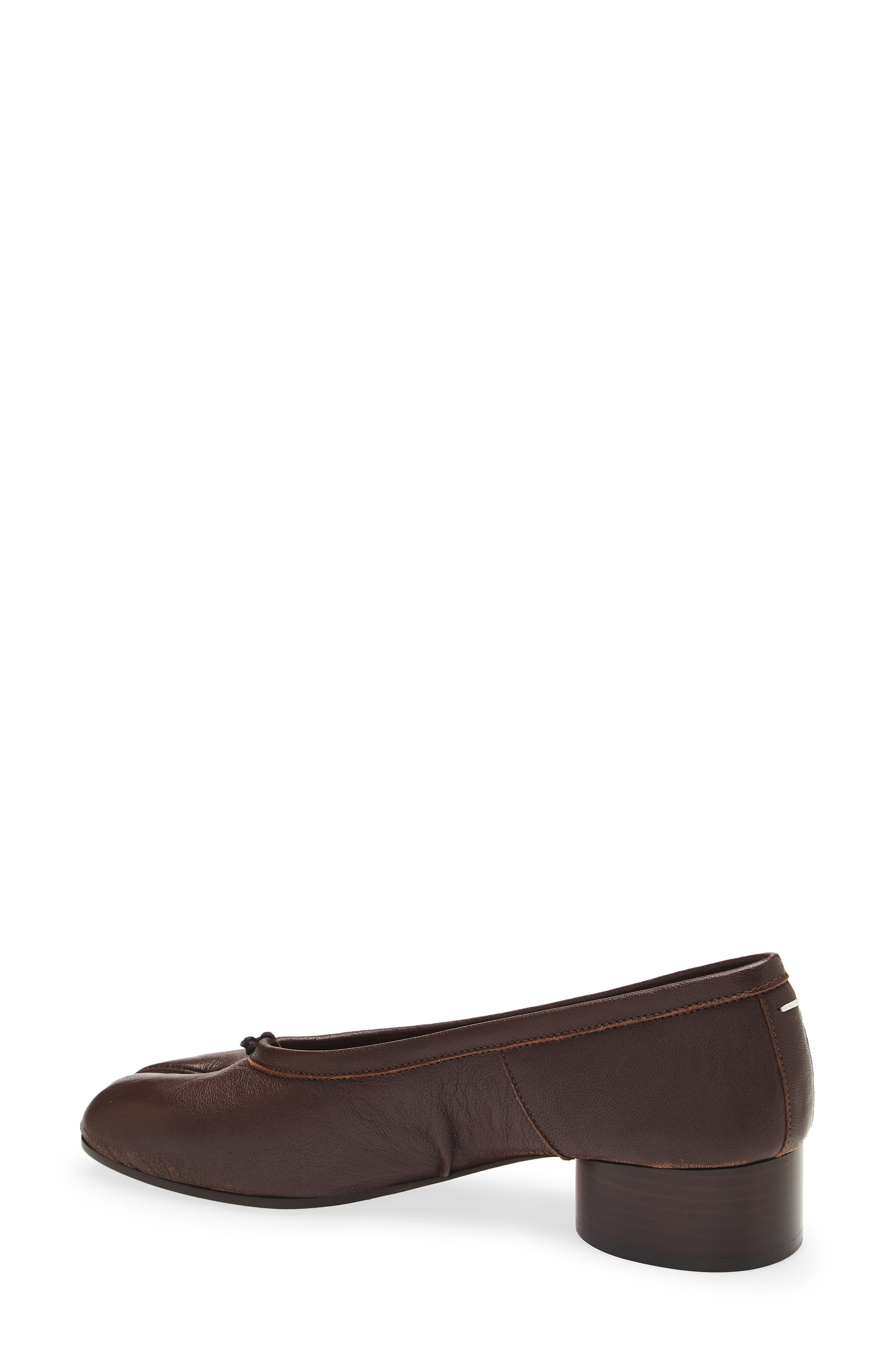 Maison Margiela Tabi Ballerina Pump in Moka at Nordstrom - 2