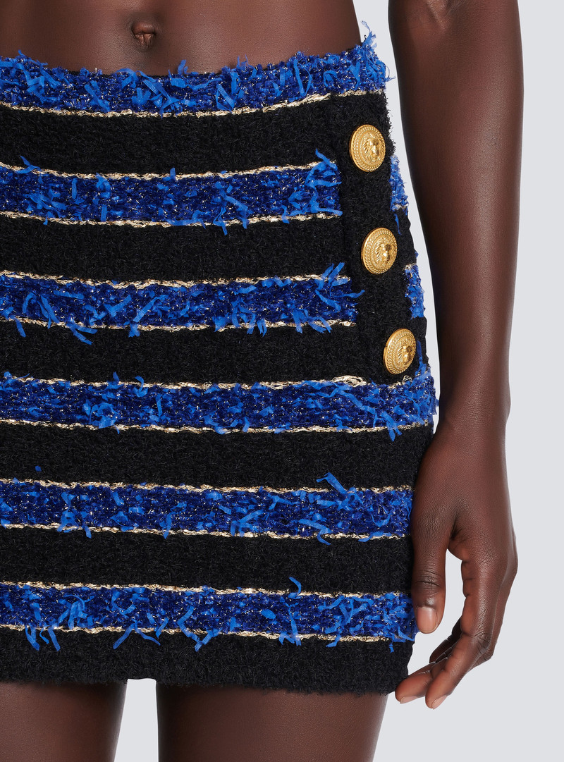 Striped tweed skirt 6