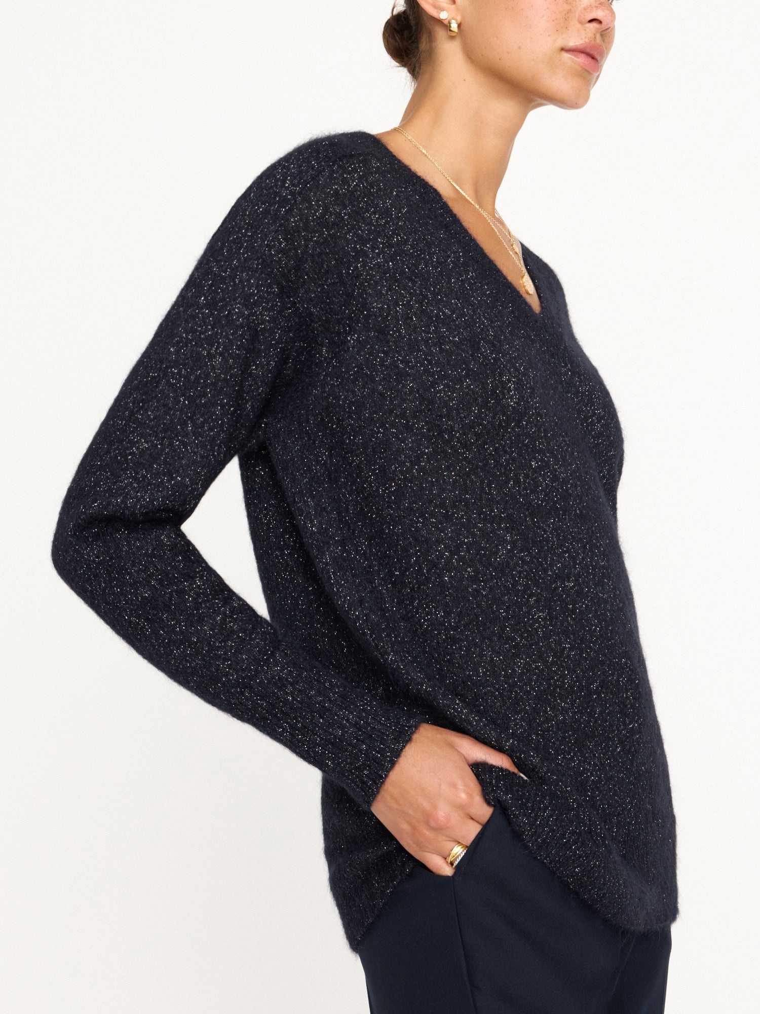 The Allery V-Neck Sweater - 6