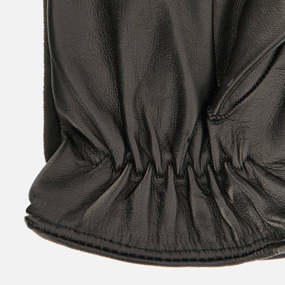 HOGAN Gloves in Leather Black outlook