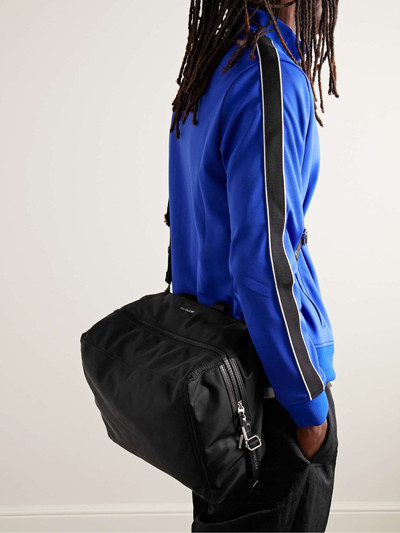 Givenchy Pandora Medium Leather-Trimmed Nylon Messenger Bag outlook