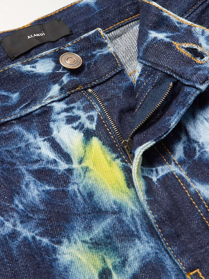 Moonrise Straight-Leg Tie-Dyed Jeans 3