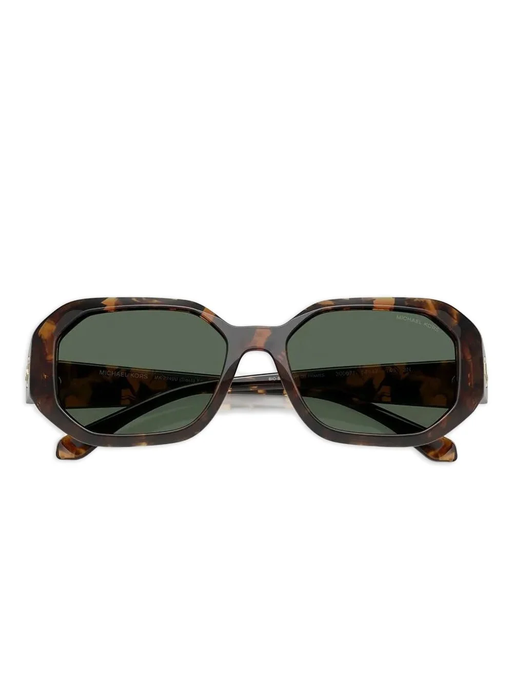 geometric-frame sunglasses - 1