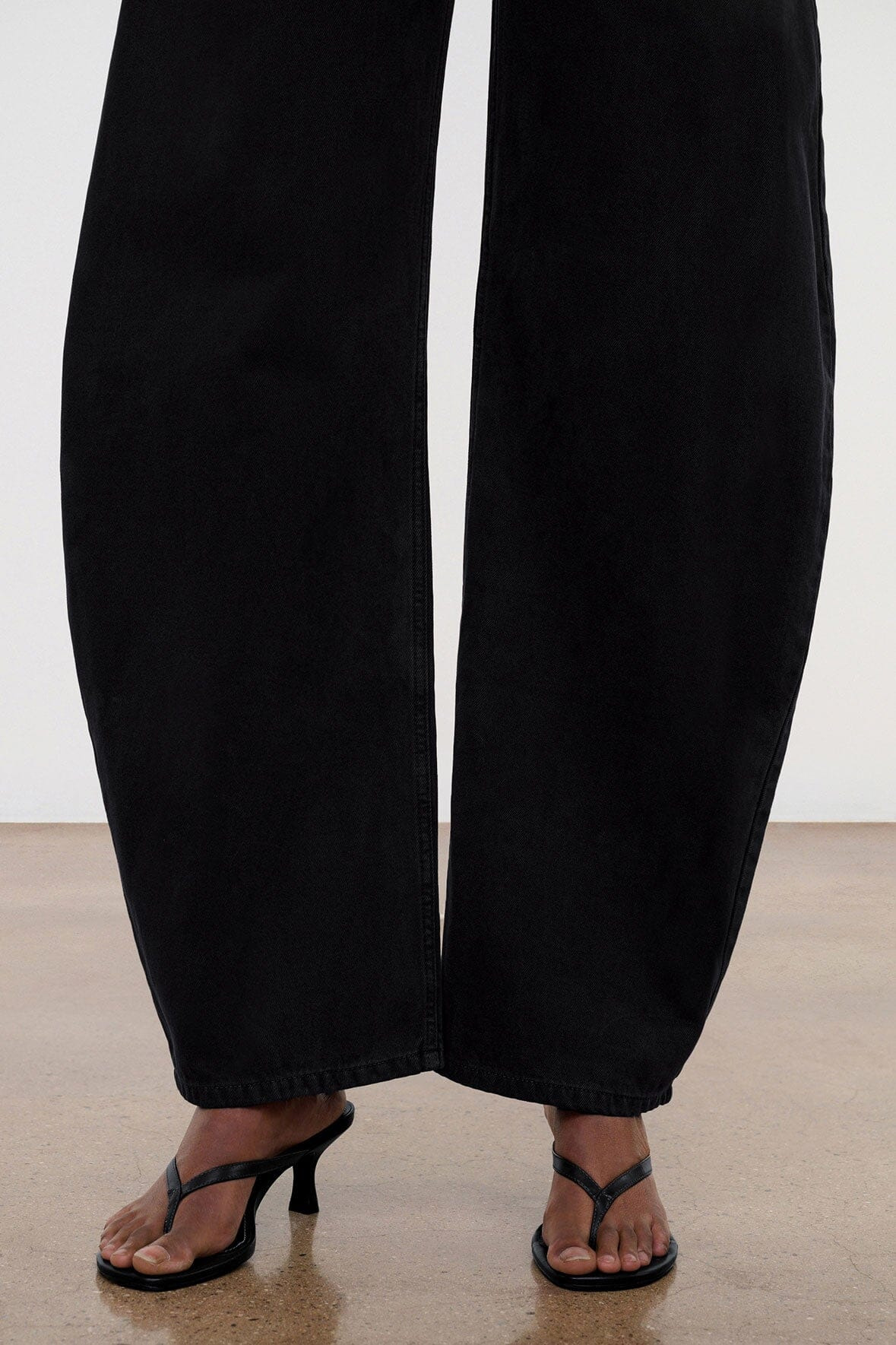 STAUD JACKSON BARREL JEAN BLACK - 6