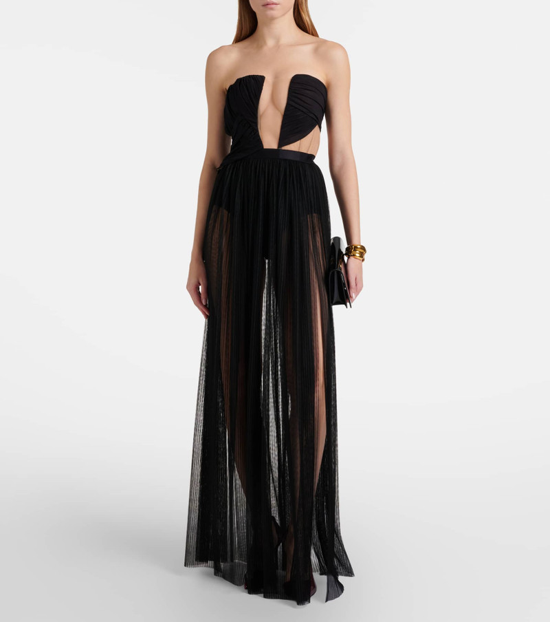 NENSI DOJAKA Semi-sheer gown outlook