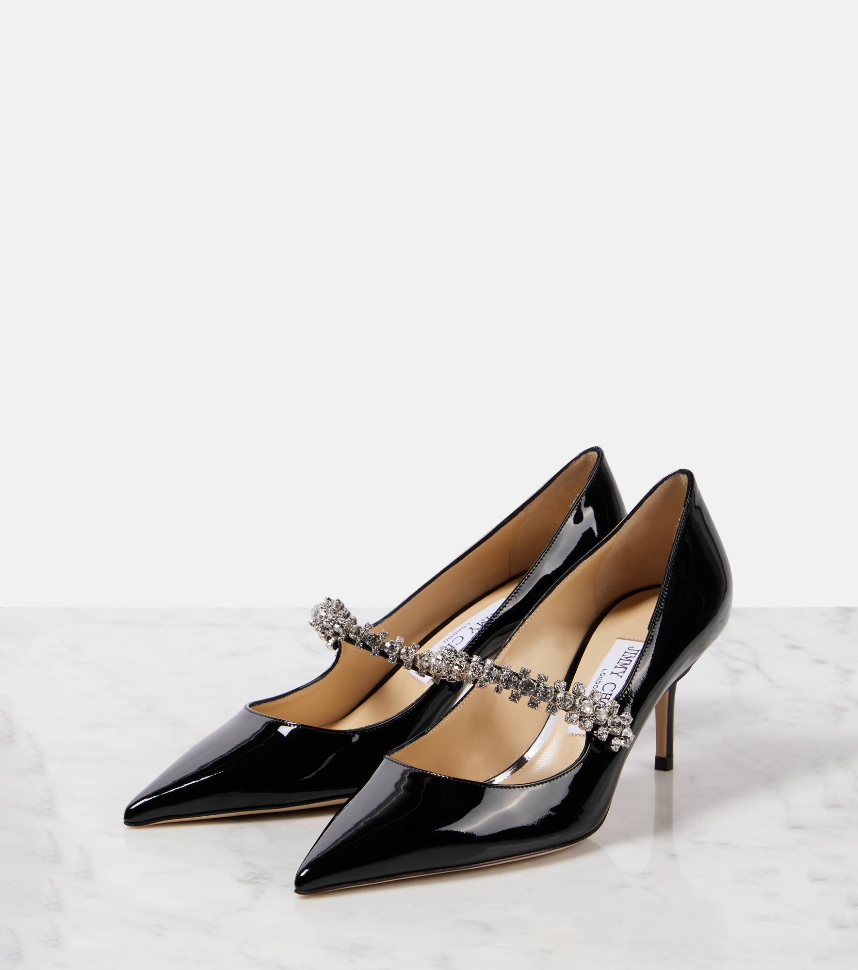 Bing 65 embellished patent leather pumps - 4