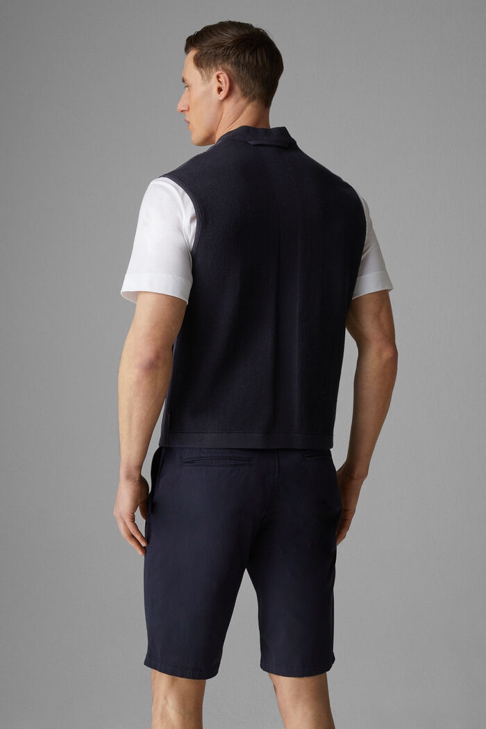 Fillis Waistcoat in Navy blue - 3