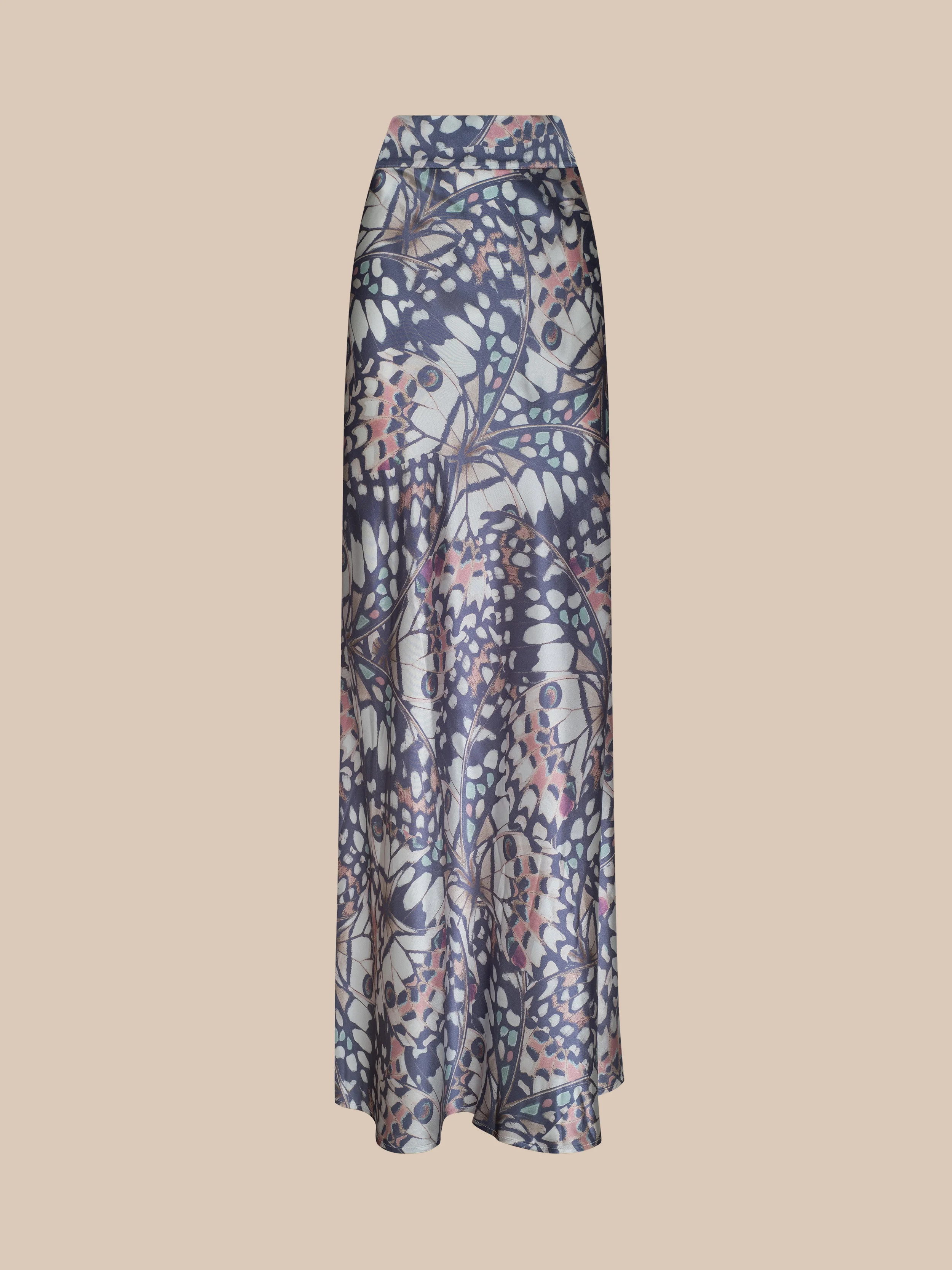 Ryker Silk Maxi Skirt - 1