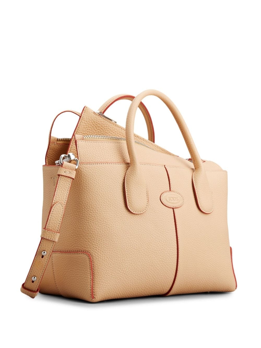 small Di logo-patch shoulder bag - 3