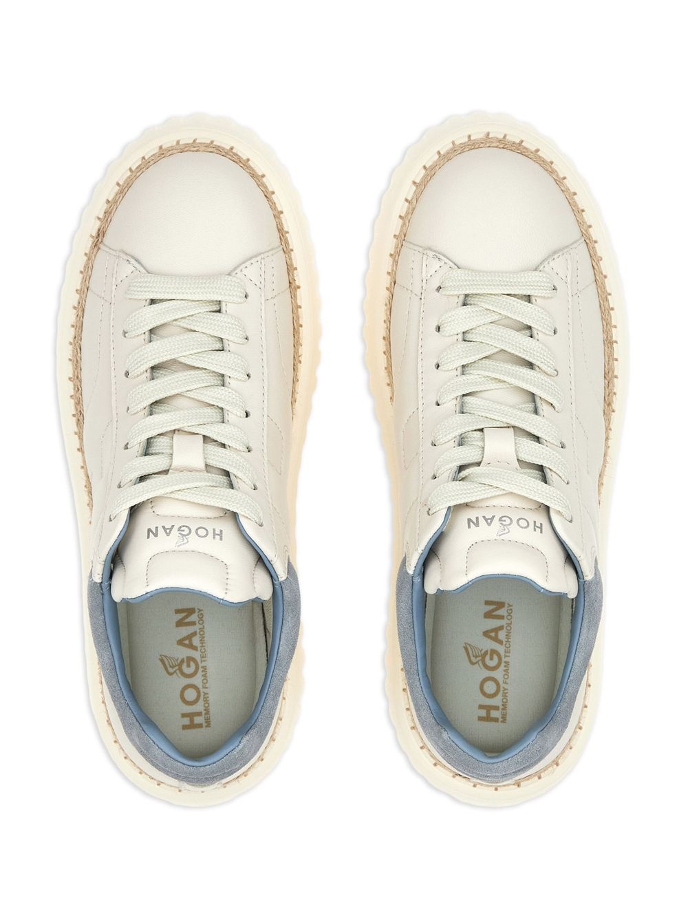 H-Stripes leather sneakers - 4
