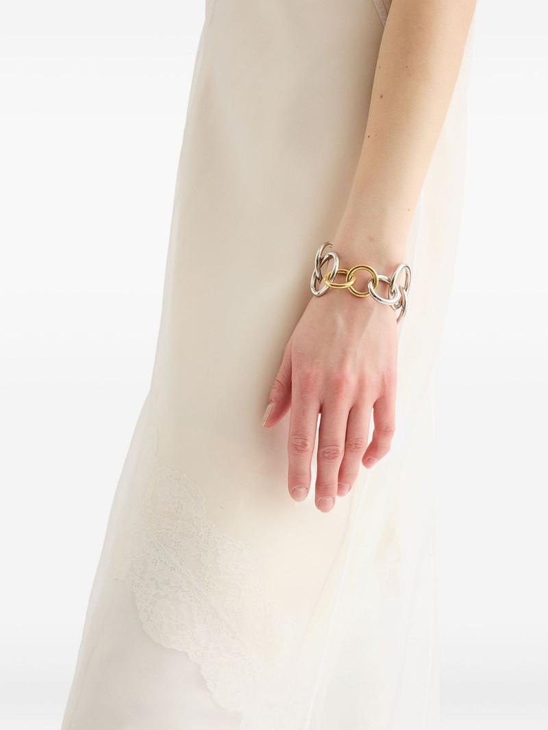 Jil Sander interlocking chain bracelet outlook