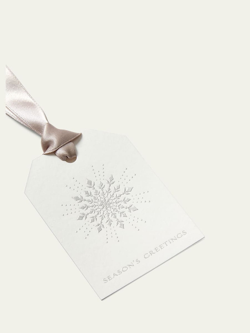 Smythson Season's Greetings Holiday Gift Tags, Set of 10 outlook