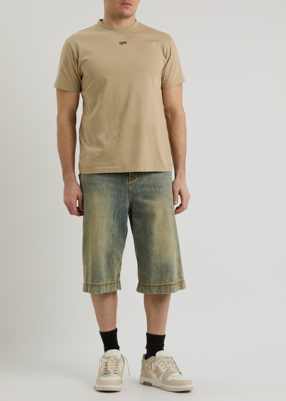 Off-white Arrow Logo Cotton T-shirt - 4