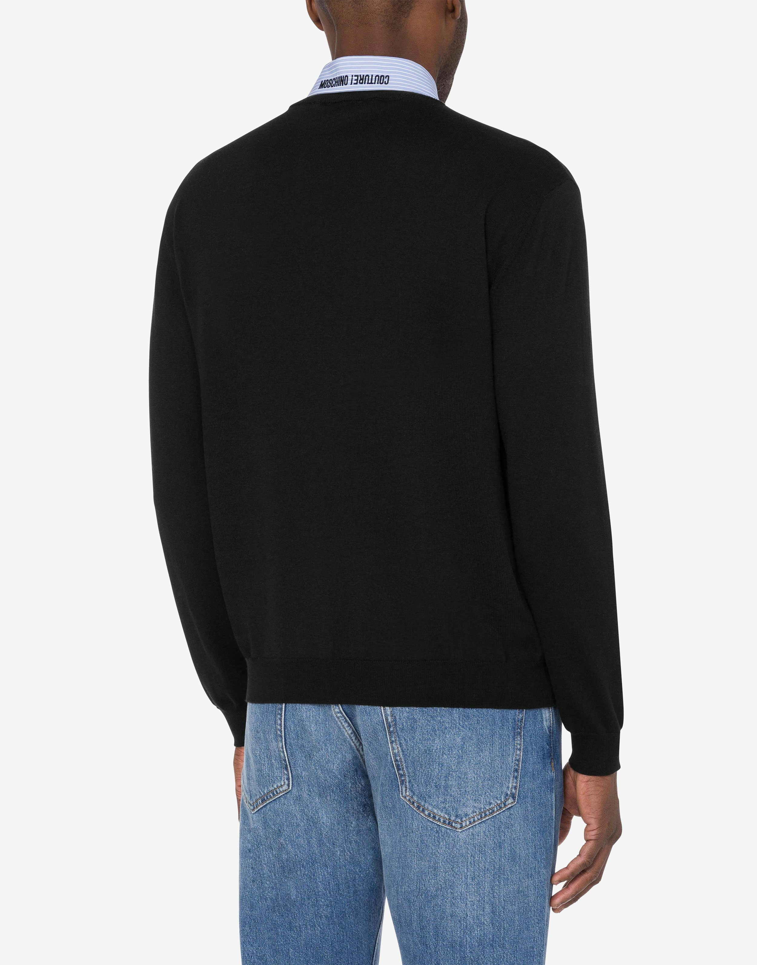 UPSIDE DOWN LOGO SWEATER - 3