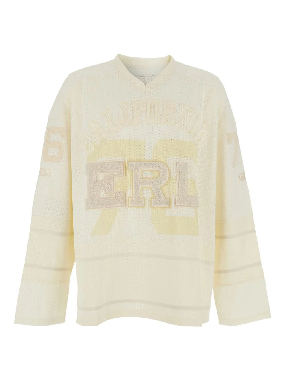 logo-applique hockey sweatshirt - 1