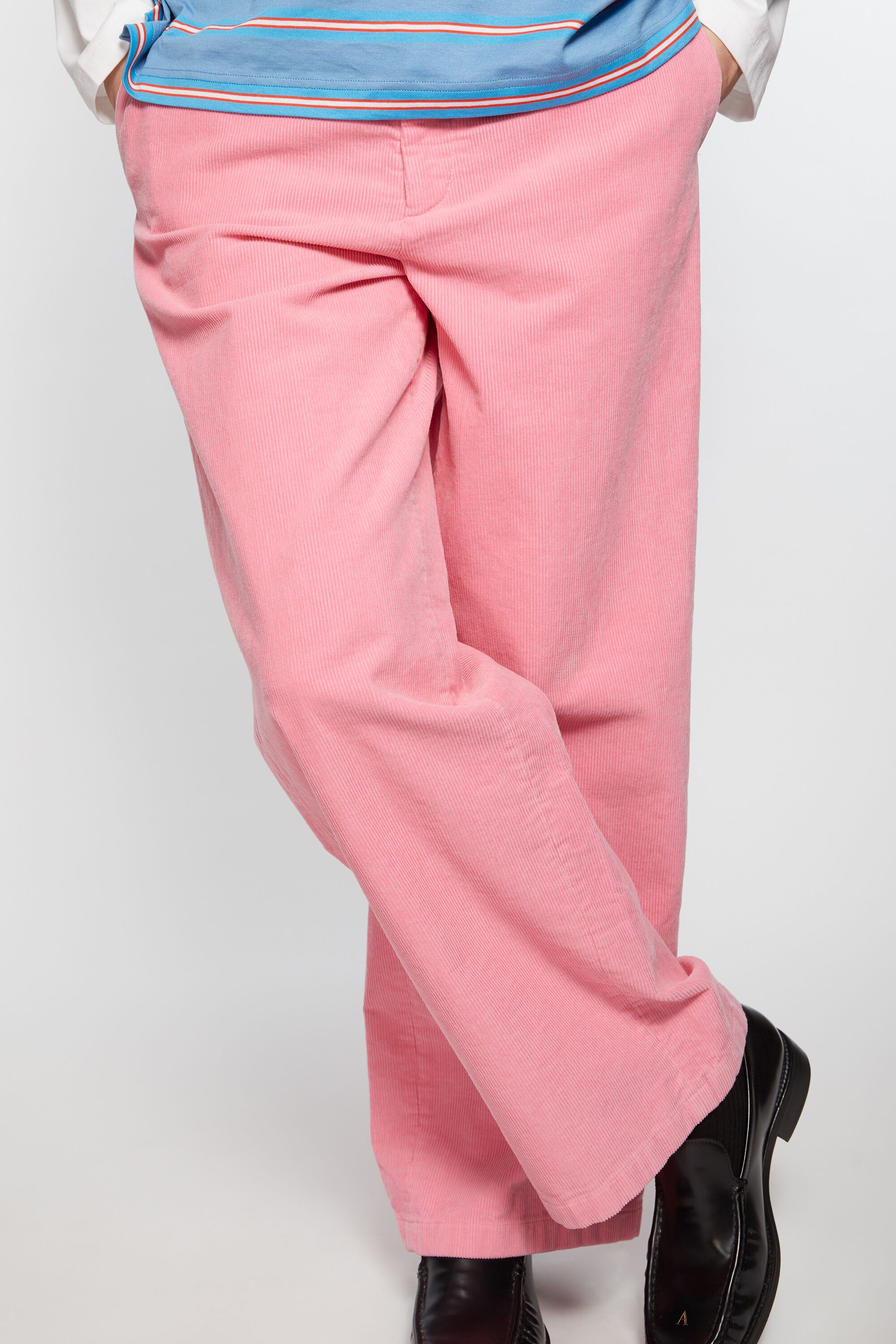 Cord trousers - Tango pink - 5
