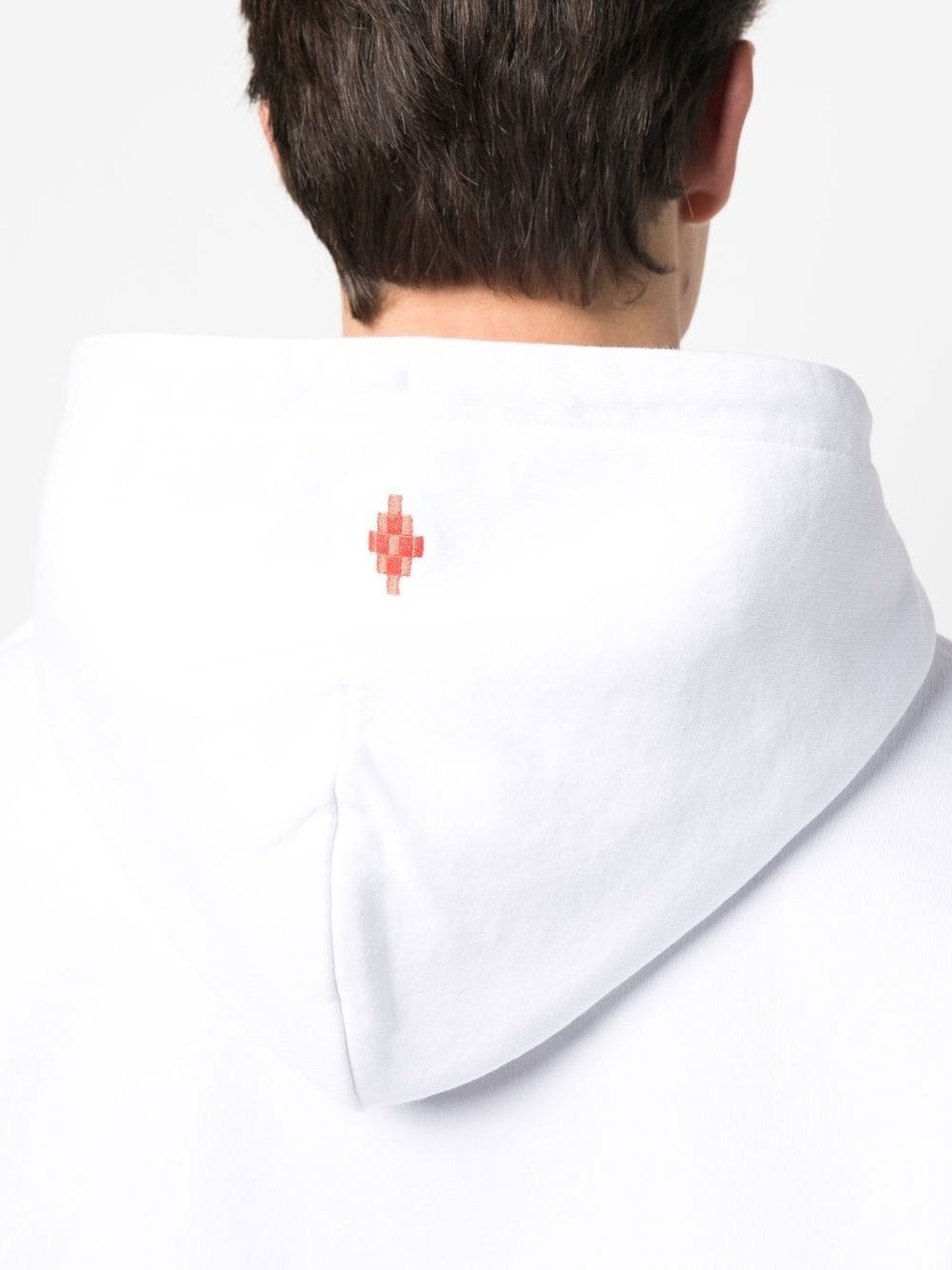 graphic-print cotton hoodie - 5
