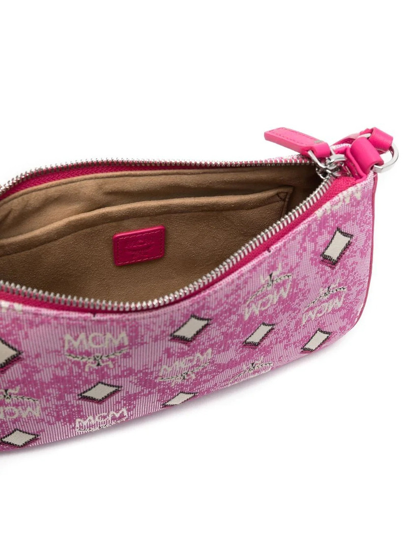 logo-jacquard shoulder bag 5