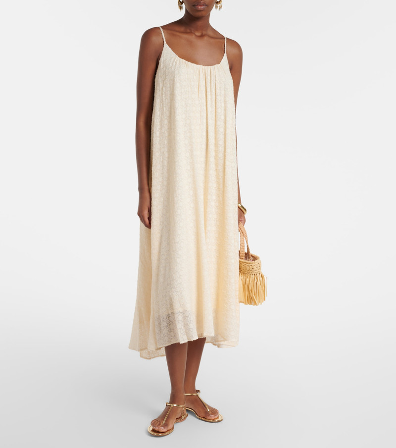 ERES Confidentielle silk and cotton midi dress outlook