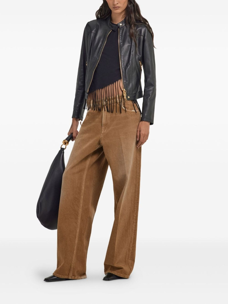 Roberto Cavalli fringed T-Shirt outlook