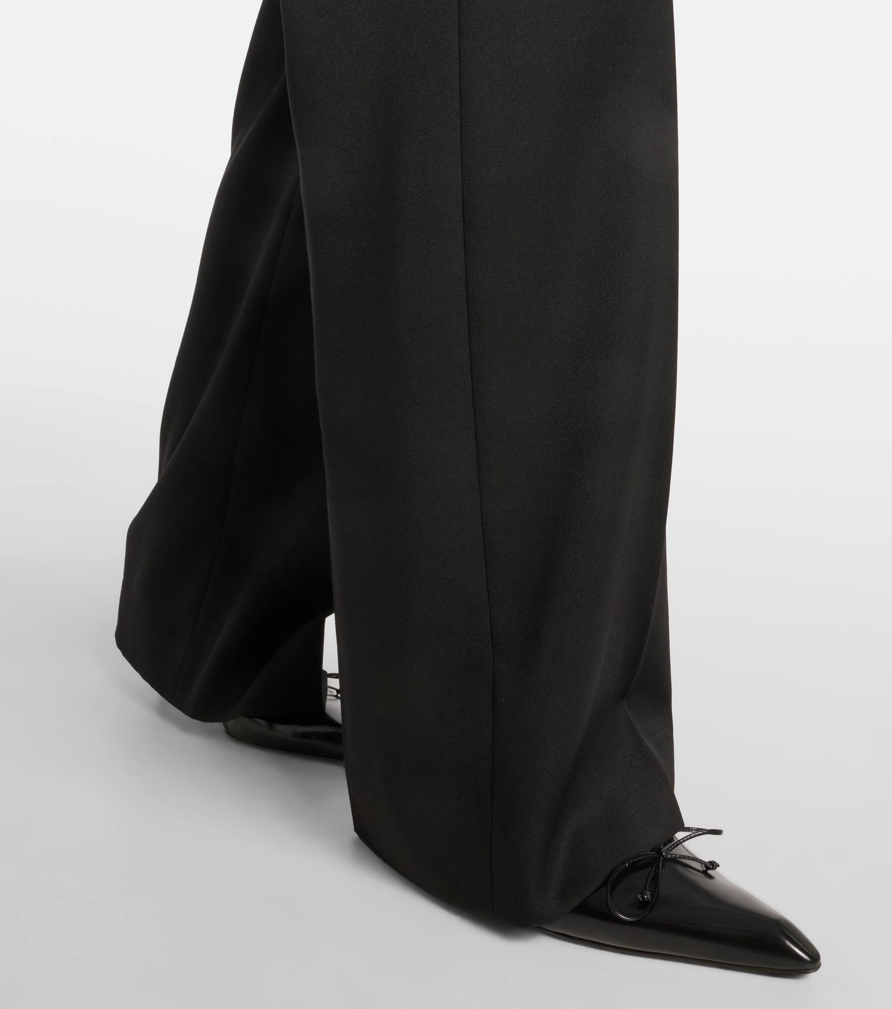 Le Pantalon Sauge wool flared pants - 5