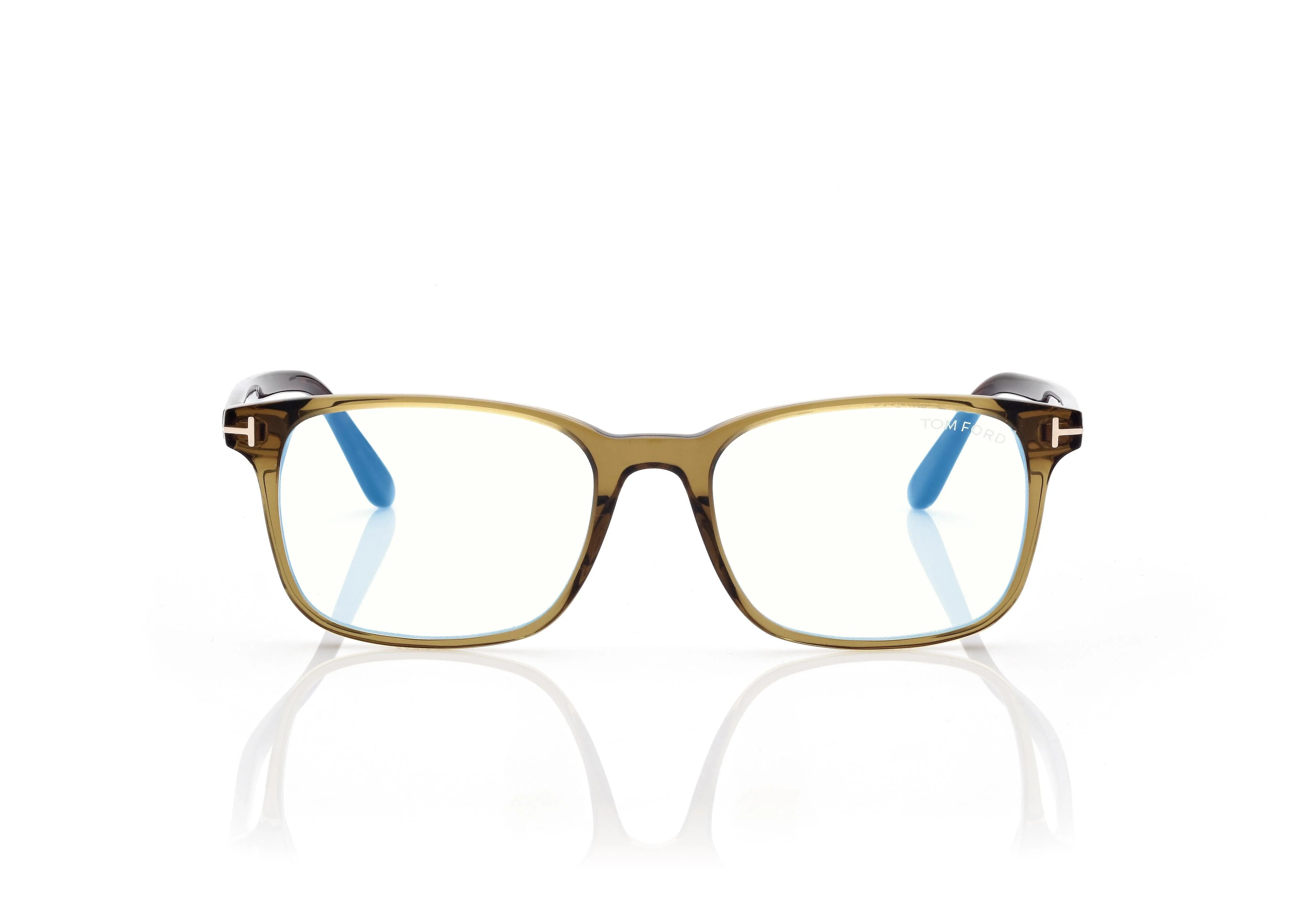 BLUE BLOCK SQUARE OPTICALS - 1