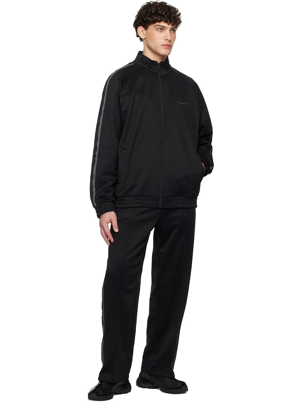 Black Bolan Track Pants - 4